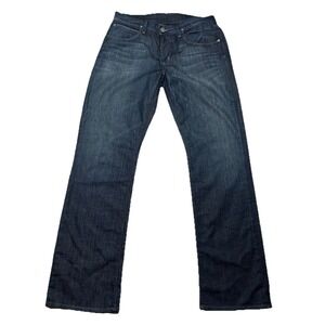 HUDSON Los Angeles Jeans Blue Dark Wash Men's‎ Size W34x34 Current Made In USA